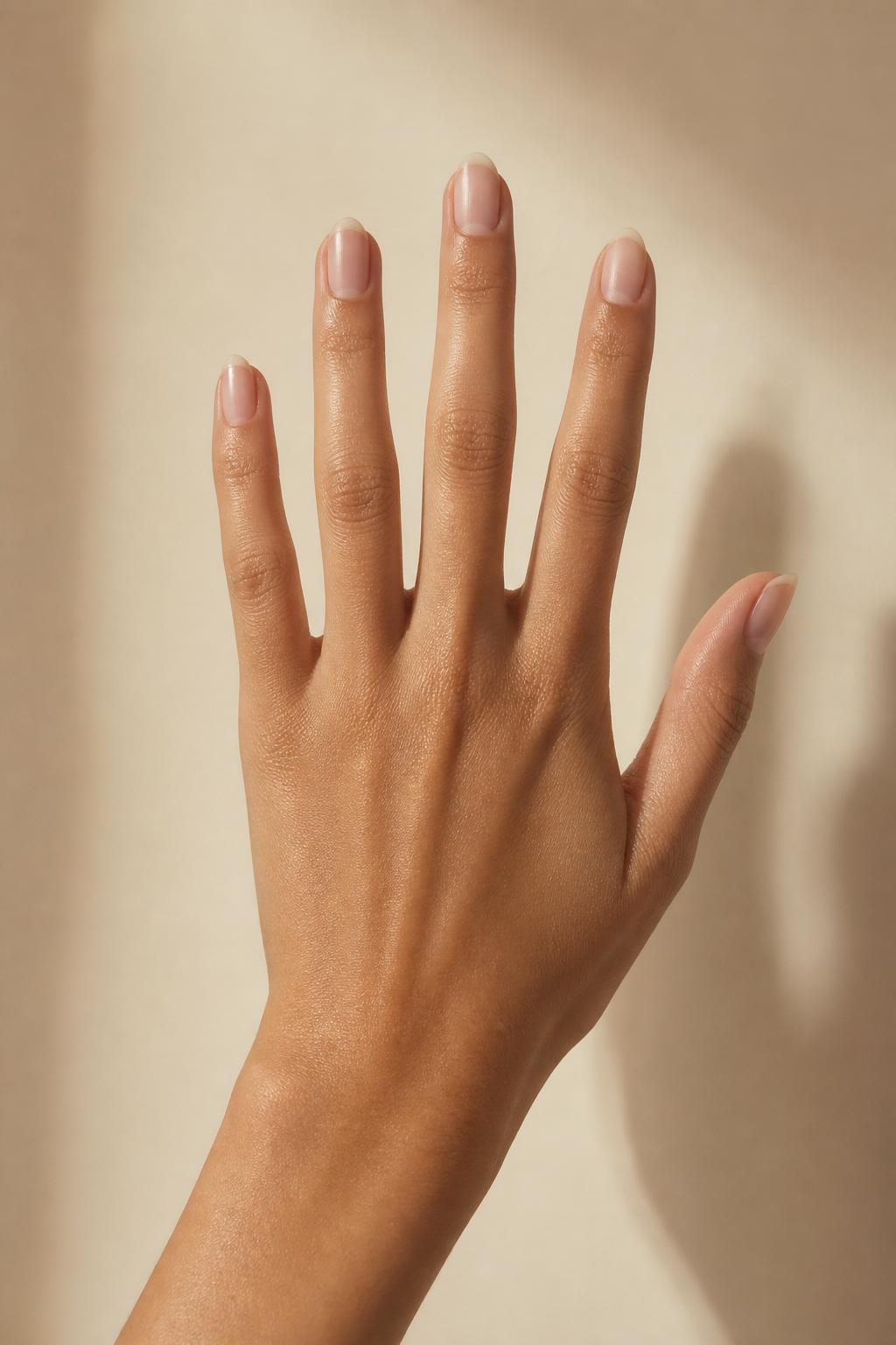 Mano prima della manicure